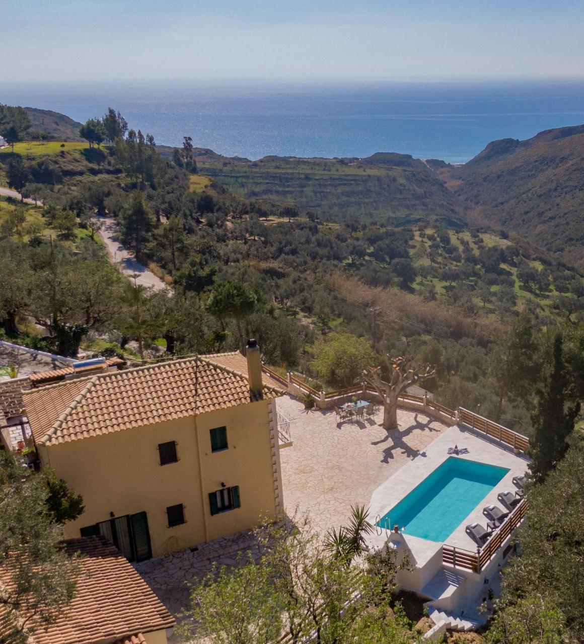 Villa Kanalos - Private Pool & Stunning Views, By Zantewize Kalamákion Exterior foto